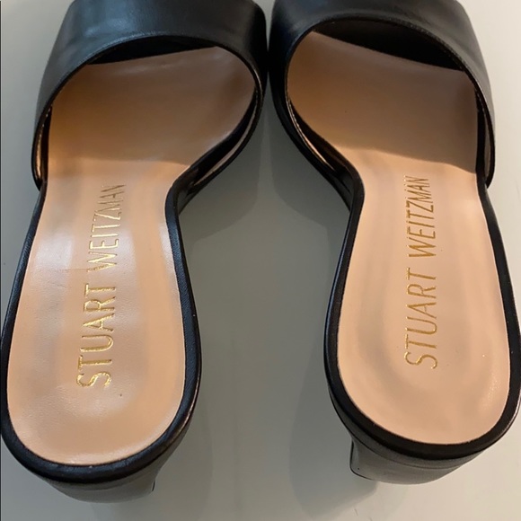 NEW Stuart Weitzman Slide Wedges - Picture 6 of 10
